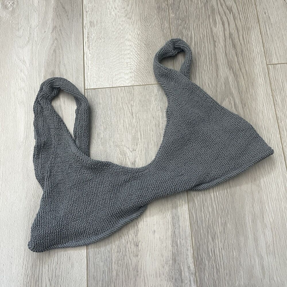 Youswim Bikini Top crinkle stretch ii bralette womens Gray (one size) swim beach